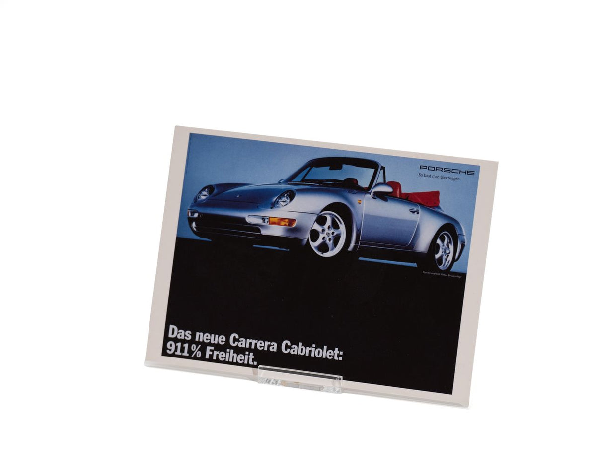 993 Cabriolet post card